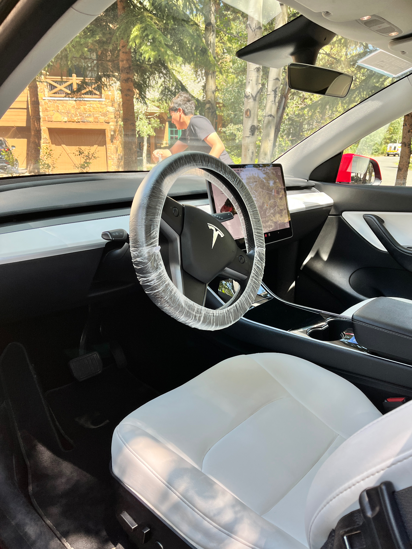 Tesla interior detailed by Vortan