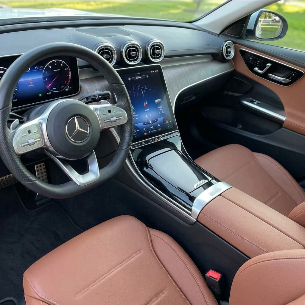 Mercedes-Benz interior cleaned by Vortan Detailing
