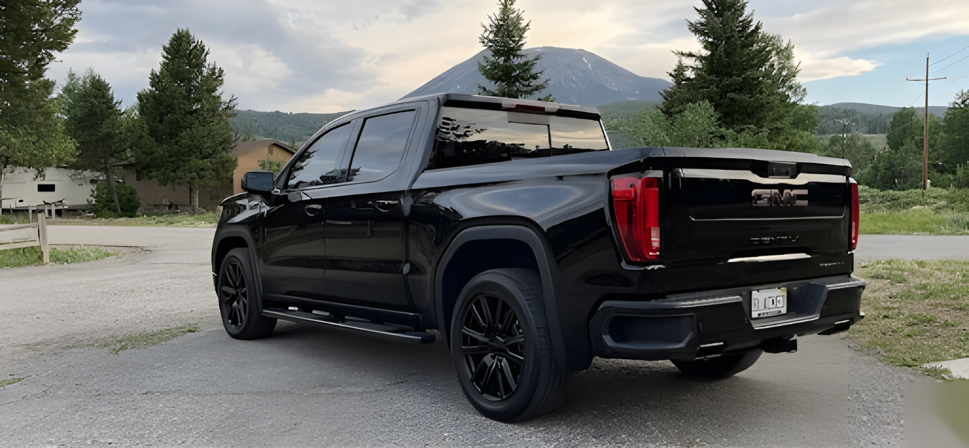 Detailed black truck in Summit County